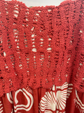 Load image into Gallery viewer, Crochet Sun Dress Rust
