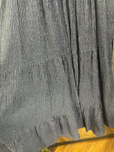 Load image into Gallery viewer, Luna Striped Shirred Dress Navy
