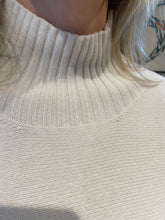 Load image into Gallery viewer, Tammy Ribbed Turtle Neck Jumper Cream
