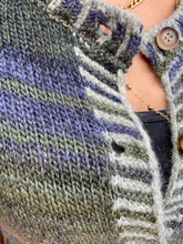 Load image into Gallery viewer, Blanca Striped Cardigan Moss
