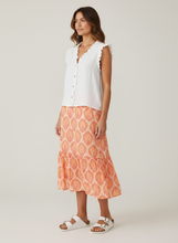 Load image into Gallery viewer, Aziza Skirt/Dress - Orange/Pink
