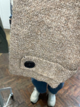 Load image into Gallery viewer, Funnel Cardigan Mocha
