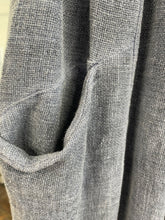Load image into Gallery viewer, Teabag Linen Barrel Trouser Denim Blue
