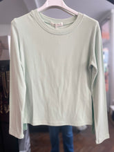 Load image into Gallery viewer, Bobbi Long Sleeve Crew Mint
