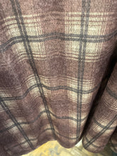 Load image into Gallery viewer, Checked Jersey Skirt Brown/Choc
