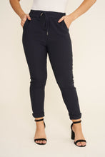 Load image into Gallery viewer, XL Magic Stretch Trousers Navy
