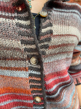 Load image into Gallery viewer, Blanca Striped Cardigan Autumn
