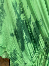 Load image into Gallery viewer, Lana Layered Tie Dye Silk Dress Green
