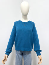 Load image into Gallery viewer, Mira Scalloped Edge Long Sleeve Jumper Peacock
