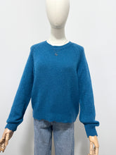 Load image into Gallery viewer, Mira Scalloped Edge Long Sleeve Jumper Peacock
