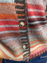 Load image into Gallery viewer, Blanca Striped Cardigan Autumn

