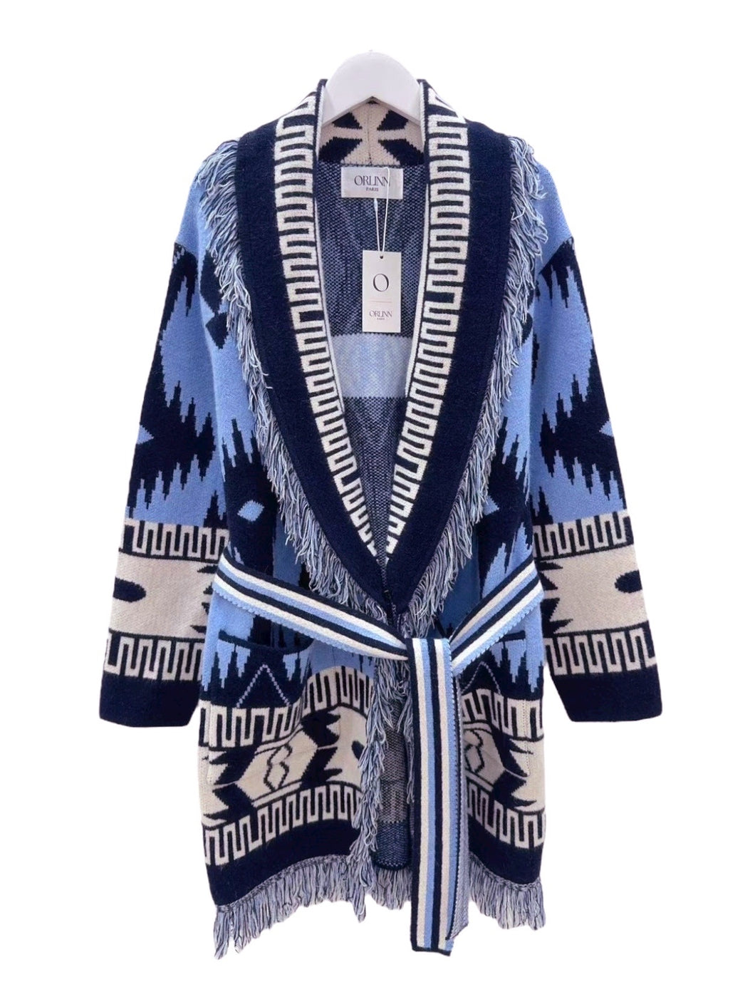 Beth Belted Long Line Cardigan