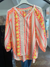 Load image into Gallery viewer, Aztec Blouse Cream
