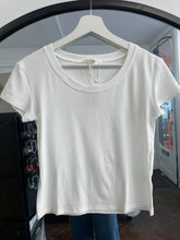 Load image into Gallery viewer, Billie Cap Sleeve T-Shirt White
