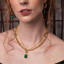 Load image into Gallery viewer, Delta Malachite Necklace
