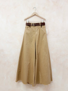 Pippa Stretch Palazzo Trouser Beige