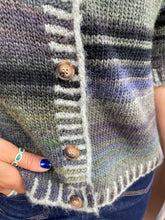 Load image into Gallery viewer, Blanca Striped Cardigan Moss
