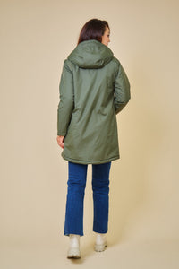 Sol Parka Raincoat Khaki