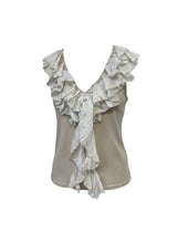 Load image into Gallery viewer, Naya Frill Vest Stone
