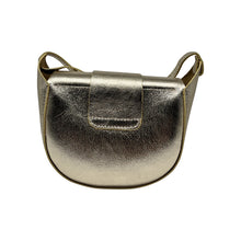 Load image into Gallery viewer, Poppy Leather Tab Bag Gold
