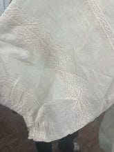 Load image into Gallery viewer, Emilia Smock Broderie Blouse Cream
