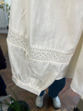 Load image into Gallery viewer, Pintuck Blouse Ivory
