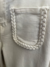 Load image into Gallery viewer, Jenny Front Plait Pocket Off White

