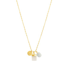 Load image into Gallery viewer, Vittoria White Charm Necklace
