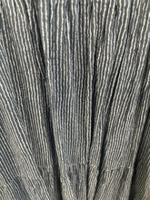 Load image into Gallery viewer, Luna Striped Shirred Dress Navy

