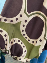 Load image into Gallery viewer, Safi Printed Dress Choc/Olive
