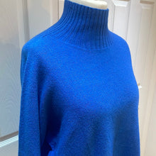 Load image into Gallery viewer, Tammy Ribbed Turtle Neck Jumper Electric Blue
