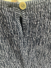 Load image into Gallery viewer, Luna Striped Shirred Dress Navy
