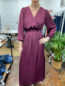 Isadora Wrap Maxi Damson