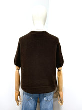 Load image into Gallery viewer, Rhonda Alpaca Half Sleeve Brown
