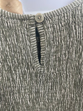 Load image into Gallery viewer, Luna Striped Shirred Dress Khaki
