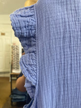 Load image into Gallery viewer, Sunny Cheesecloth Swing Dress Cornflower
