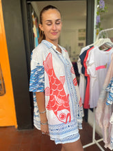 Load image into Gallery viewer, Sardine Co-ord Shirt &amp; Shorts Set – Printed
