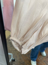 Load image into Gallery viewer, Aira Ruffle Top Beige
