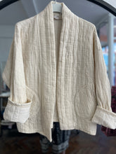 Load image into Gallery viewer, Cara Cotton Jacket Cream
