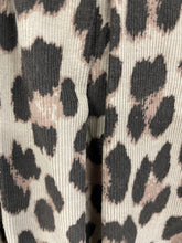 Load image into Gallery viewer, Leopard Corduroy Skirt Beige
