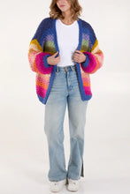 Load image into Gallery viewer, Lorna Oversized Rainbow Cardigan
