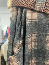 Load image into Gallery viewer, Checked Jersey Skirt Moss/Brown
