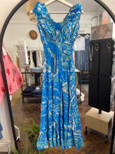 Load image into Gallery viewer, Silky Sue Dress Azure

