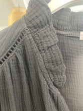 Load image into Gallery viewer, Suri Cheesecloth Insert Dress Black
