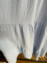 Load image into Gallery viewer, Cleo Cheesecloth Dress Sky Blue
