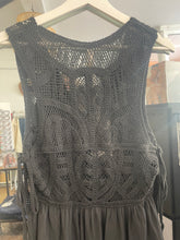Load image into Gallery viewer, Samara Crochet Dress Black
