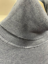 Load image into Gallery viewer, Fine Knit Roll Neck Airforce
