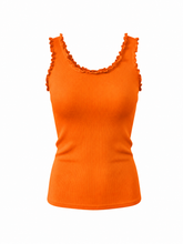 Load image into Gallery viewer, Kate Frill Ribbed Vest Orange
