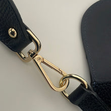 Load image into Gallery viewer, Sienna Small Leather Cross Body Tab Bag Navy
