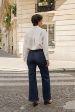 Load image into Gallery viewer, Gaspard Wide Leg Jeans Jet Wash
